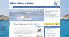 Desktop Screenshot of greeksails.com